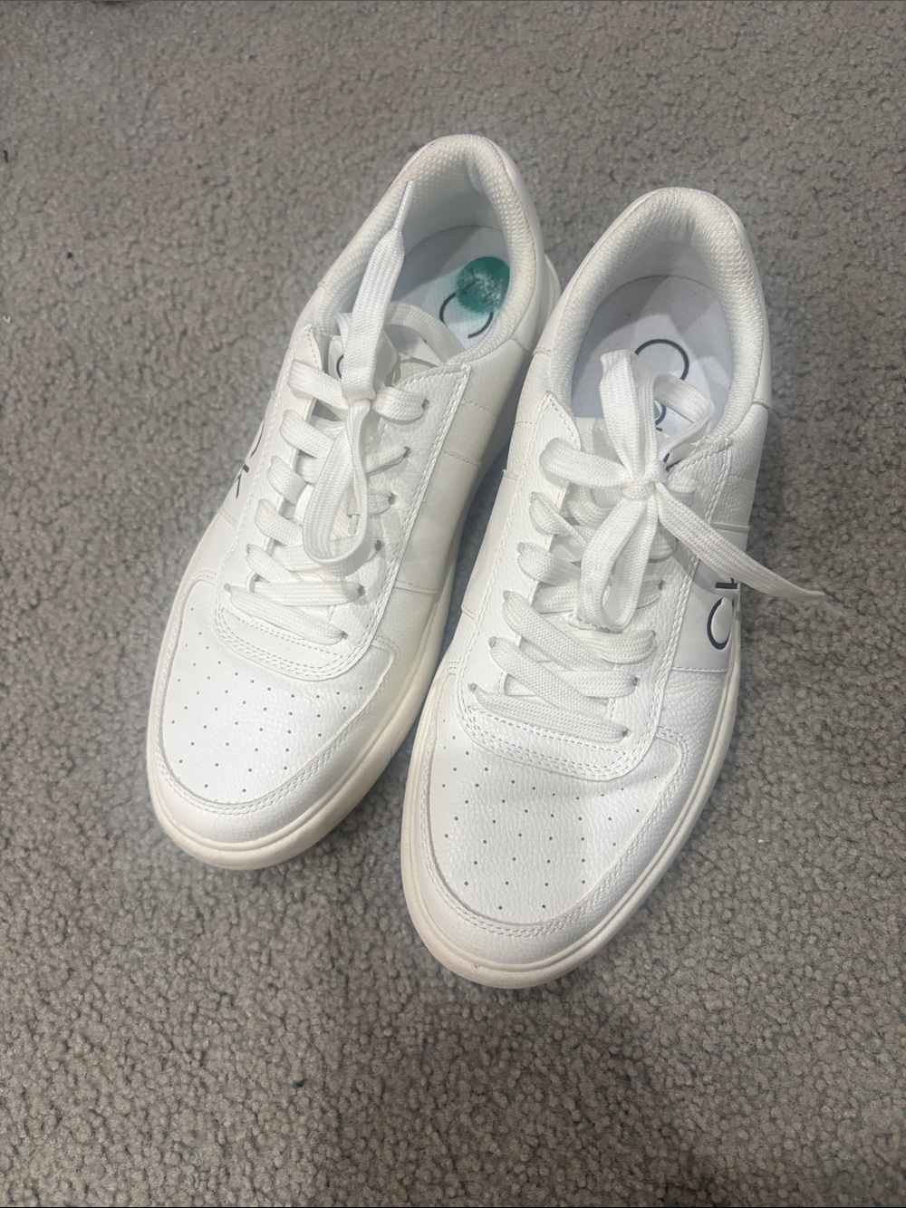 Calvin Klein White Low-Top men’s Sneakers